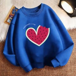 O-neck Pullover Sweet Watermelon Lover Printed Hoodie Kids Y2k Children's Sweatshirt Hoody Girls Casual Hoodies Hip Hop Clothes