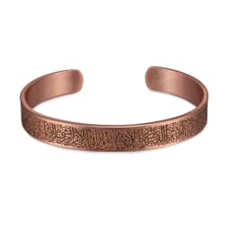 Vinterly Pure Copper Bracelets Women Men Unisex 10mm Adjustable Cuff Bangles Female Resizable Jewelry Soft Solid Copper Vintage
