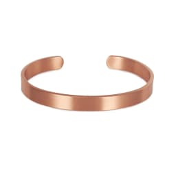 Vinterly Pure Copper Bracelets Women Men Unisex 10mm Adjustable Cuff Bangles Female Resizable Jewelry Soft Solid Copper Vintage