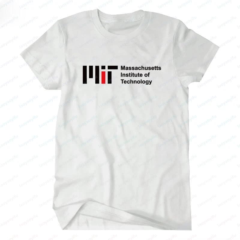 Massachusetts Institute of Technology Clothes Graphic Tshirts Summer Women Men Loose Cool Fashion Casual T-shirt Streetwear Tops