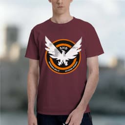 2026 new model The Division Shd Grunge Logo 2 T-Shirt tops graphic shirts kawaii clothes customs mens clothingComfortable Crew