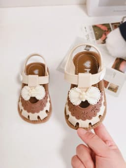 2026 Princess Style Girls Sandals New Arrival Infant Toddler Baby Walking Shoes Spring Summer Soft Bottom Anti-slip Kick-Proof