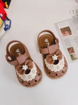 2026 Princess Style Girls Sandals New Arrival Infant Toddler Baby Walking Shoes Spring Summer Soft Bottom Anti-slip Kick-Proof