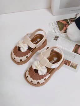 2026 Princess Style Girls Sandals New Arrival Infant Toddler Baby Walking Shoes Spring Summer Soft Bottom Anti-slip Kick-Proof