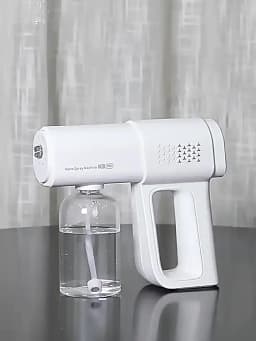 380ml Electric Nano Blue Light Steam Spray Gun K5 Wireless Atomizing Sterilizer C-Type Atomized Household Handheld Sterilizer