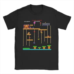 2026 Summer New Style Fun "Gorilla Khan" Video Game High-Quality Comfortable Men's Printed Round-neck T-Shirt