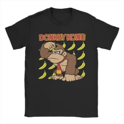 2026 Summer New Style Fun "Gorilla Khan" Video Game High-Quality Comfortable Men's Printed Round-neck T-Shirt