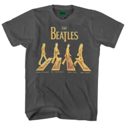 1970 The Beatles Abbey Road The Beatles Casual T-shirt Men's and Women's Luxury Band Brand Top
