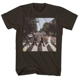 1970 The Beatles Abbey Road The Beatles Casual T-shirt Men's and Women's Luxury Band Brand Top