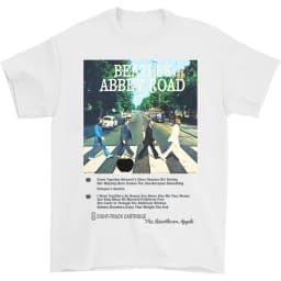 1970 The Beatles Abbey Road The Beatles Casual T-shirt Men's and Women's Luxury Band Brand Top