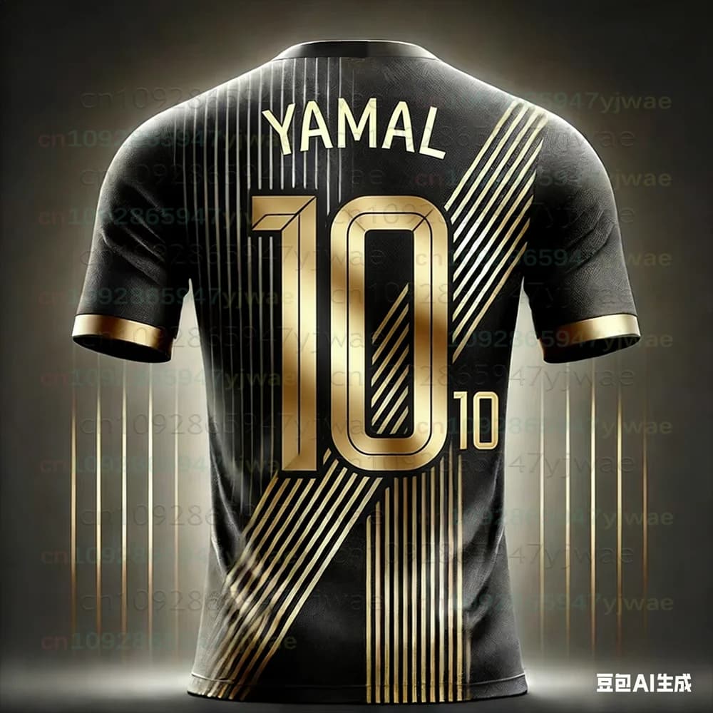 2026 New Special Edition YAMAL No.10 Football Jersey Kids/Adults Oversize Sports T-shirt Training School Uniform Soccer Jersey
