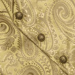 Mens Suit Golden Black Purple Orange Vest Tie Hanky Cufflinks Set Paisley Waistcoat for Male Wedding Busniess