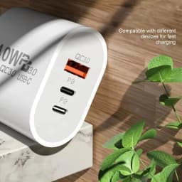 40W USB C Charger Quick Charge EU US Plug PD USB-C Type C Fast USB QC 3.0 Charger for iPhone 14 Xiaomi Samsung Macbook