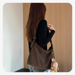 BAGSMART Women Large Capacity Crossbody Bag Casual Shoulder Handbag Waterproof Travel Bag Multi-Function Overnight Shoulder Bag
