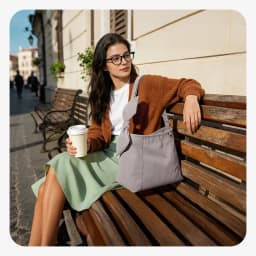 BAGSMART Women Large Capacity Crossbody Bag Casual Shoulder Handbag Waterproof Travel Bag Multi-Function Overnight Shoulder Bag