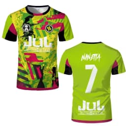2026 Summer New JUL Jersey New Outdoor Sports Breathable Quick-Drying Football T-Shirt Men's & Women's Casual Short-Sleeve Tee