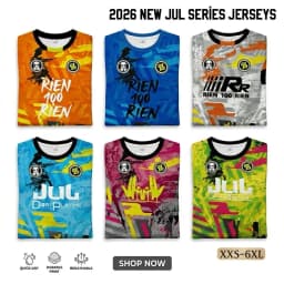 2026 Summer New JUL Jersey New Outdoor Sports Breathable Quick-Drying Football T-Shirt Men's & Women's Casual Short-Sleeve Tee