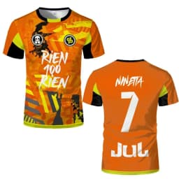 2026 Summer New JUL Jersey New Outdoor Sports Breathable Quick-Drying Football T-Shirt Men's & Women's Casual Short-Sleeve Tee