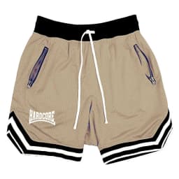 2026 New Hardcore Men's Summer Personalized Printed Shorts with High Quality Casual Elasticity and Comfortable Breathable Waist