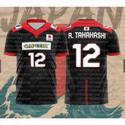 Japanese Volleyball Suit Parent Child Wear R. Takahashi 21 Ishikawa 14 Sports and Leisure Breathable Quick Drying Loose T-shirt