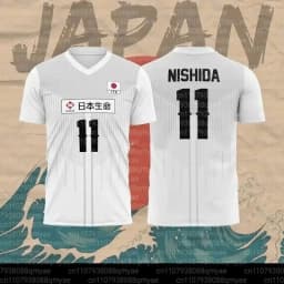 Japanese Volleyball Suit Parent Child Wear R. Takahashi 21 Ishikawa 14 Sports and Leisure Breathable Quick Drying Loose T-shirt