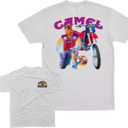 Retro Car Camel Cigarettes T-Shirt Vintage Cotton Tops Tee Short Sleeve Casual Streetwear Oversized Women Men Clothing 2026