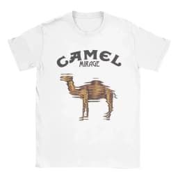Retro Car Camel Cigarettes T-Shirt Vintage Cotton Tops Tee Short Sleeve Casual Streetwear Oversized Women Men Clothing 2026