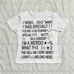Y2K casual women's short sleeved printed fashion retro Harajuku street style high street Gothic American aesthetic emotional gir