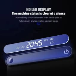 Smart UV Toothbrush Holder Sterilizer Toothpaste Squeezer Dispenser LED Displayed Timming Disinfection Bathroom Accessories Set