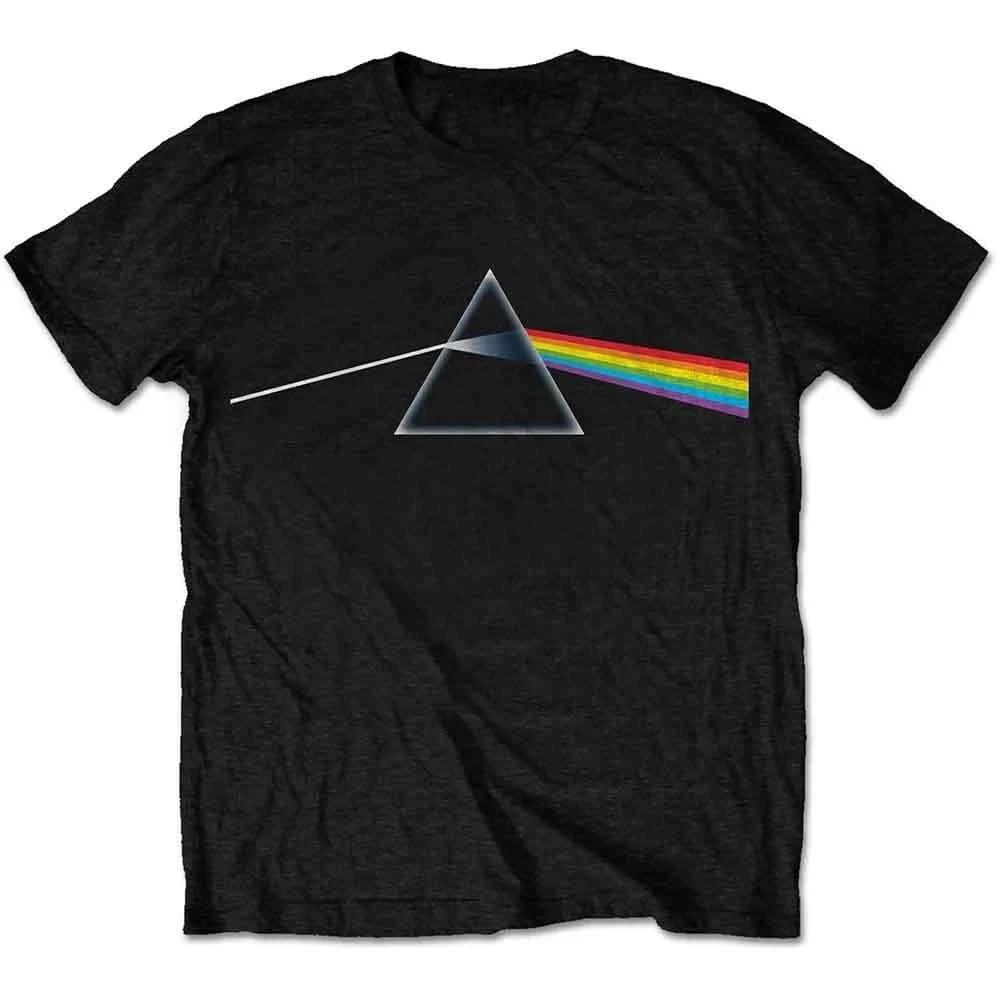 Pink Floyd Dark Side of The Moon Album Graphic Print Men's and Women's Loose Short Sleeved T-shirt Casual Luxury Clothing 2026