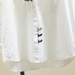 Spring and Autumn New Cute Cat Embroidery Pure Cotton Breathable Shirt for Women, Korean Style Casual Age-Reducing Versatile Student Layered Long-Sleeve White Shirt Top