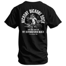 Hickory Dickory Dock Men's T-Shirt - Combat Iron Military T-shirt - Suitable for Sports Wear Pure Cotton