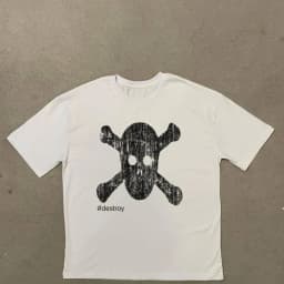 Summer Cotton New Style T-shirt, Loose and Cartoon-printed, Fashionable and Casual Short-sleeved Top