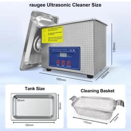 Ultrasonic Cleaner 40KHZ Home Ultrasound Cleaning Machine For Jewelry Glasses Washing Bath Watches Denture Ultrasonic Cleaner