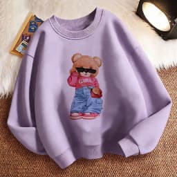 Pullover Streetwear Bear Design Y2k Kids Hoodie Hip Hop Children's Sweatshirt Hoody Casual Hoodies for Boys Girls Clothes