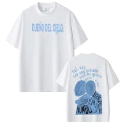2026 Dueno Del Cielo Tour Singer Humbe Print Tees Men Women Fashion T Shirt Summer Cotton High Quality Fashion Casual T-shirts