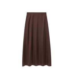 Women's Simulated Silk Satin Half Skirt Casual European American Style Wrap Buttocks Skirt for Cross-Border Fashion
