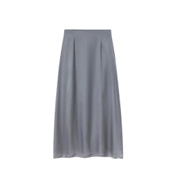 Women's Simulated Silk Satin Half Skirt Casual European American Style Wrap Buttocks Skirt for Cross-Border Fashion