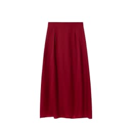 Women's Simulated Silk Satin Half Skirt Casual European American Style Wrap Buttocks Skirt for Cross-Border Fashion
