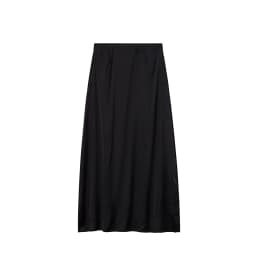 Women's Simulated Silk Satin Half Skirt Casual European American Style Wrap Buttocks Skirt for Cross-Border Fashion