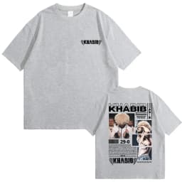 Khabib Graphic T Shirt Boxing Vintage Short Sleeve Oversized T-shirt Men Women Casual Pure Cotton T-shirts Male Gym Streetwear