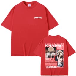 Khabib Graphic T Shirt Boxing Vintage Short Sleeve Oversized T-shirt Men Women Casual Pure Cotton T-shirts Male Gym Streetwear
