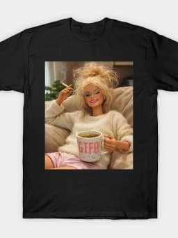 Funny Doll Face Y2K Graphic T Shirt Women Men Cotton Tee Summer Spring Oversized Tops ironic humor weirdcor Sarcastic Hilarious