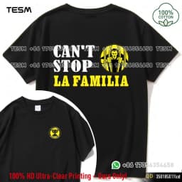 TESM Men Cotton T-Shirt Men Women Summer Streetwear Fashion Short Sleeve Couple Parent-Child Casual Cotton Tee