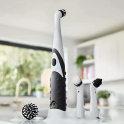leaning brush Cleaning Tool With 4 Brushes Multifunctional Electric Cleaning Brush Cleaning Supplies
