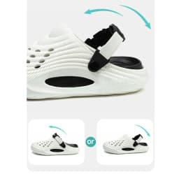 Summer Non Slip Platform Clogs Sandals Men Couple Soft Sole Breathable Beach Slippers Woman Comfortable Slin On Sport Slippers