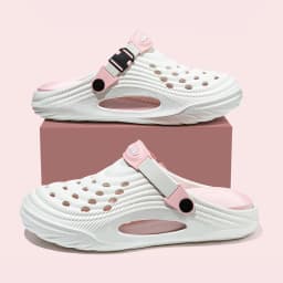Summer Non Slip Platform Clogs Sandals Men Couple Soft Sole Breathable Beach Slippers Woman Comfortable Slin On Sport Slippers