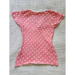 Summer Sweet Retro Polka Dot T-shirts American Subculture Bow Design Short-sleeve Tees Women's Street Hottie Kawaii Chic Tops