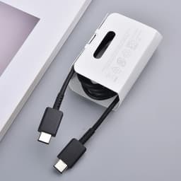 AU Plug Samsung S23 S24 FE S25 Ultra 25W Super Fast Charger Usb Type C Cord For Galaxy Note 20 A52 A72 A25 A15 A17 Power Adapter