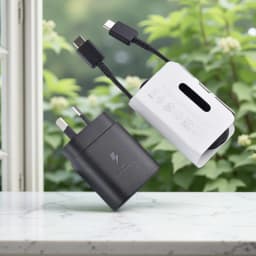 AU Plug Samsung S23 S24 FE S25 Ultra 25W Super Fast Charger Usb Type C Cord For Galaxy Note 20 A52 A72 A25 A15 A17 Power Adapter